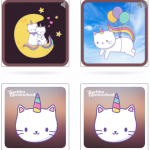 Preview of Caticorn H5P Memory game