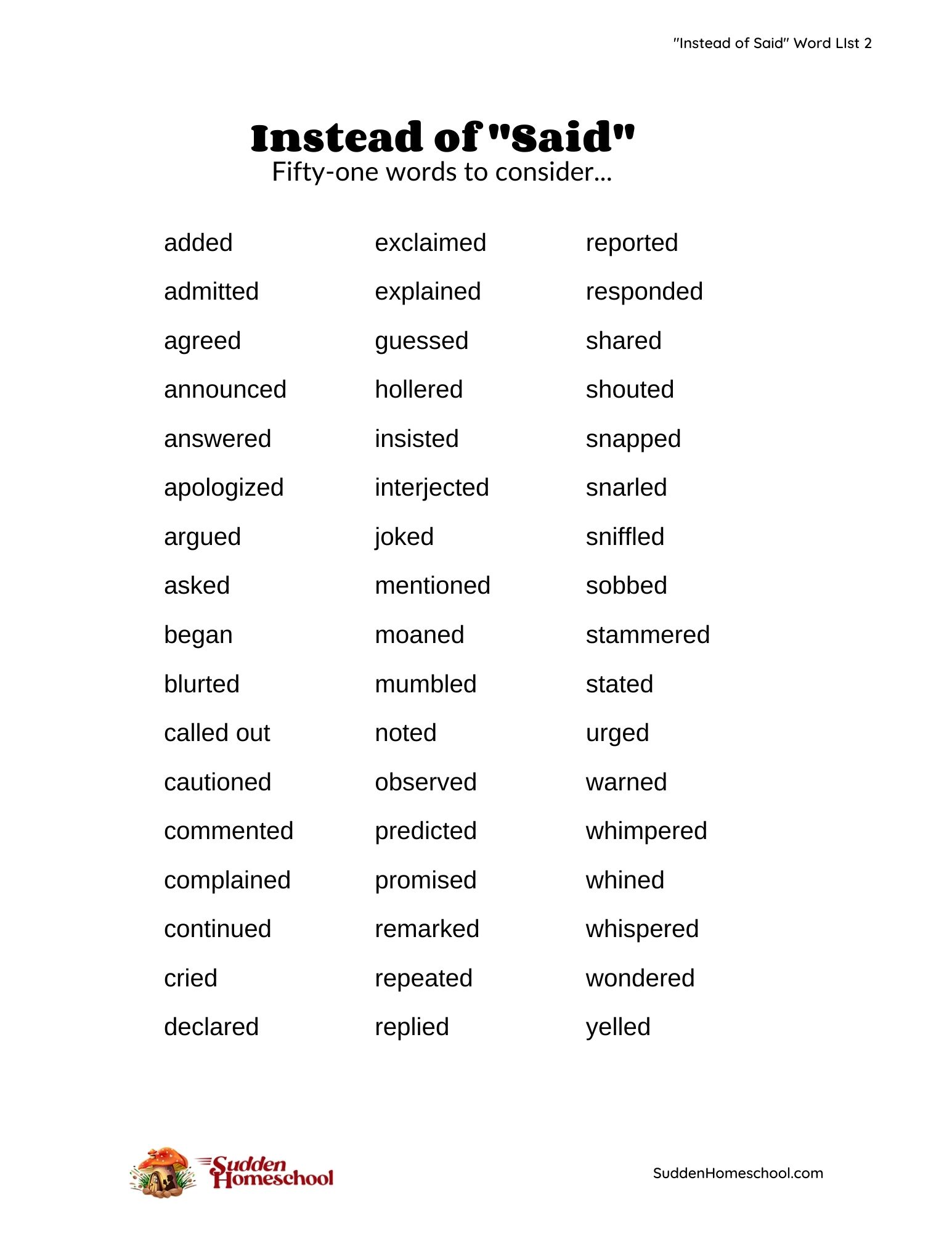 instead-of-said-lesson-plan-and-word-lists-sudden-homeschool